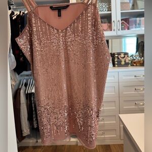 White House Black Market sequin cami top
